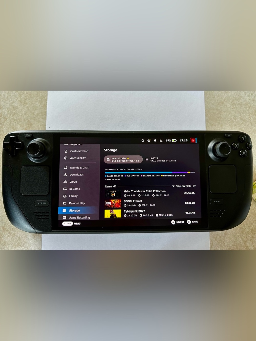 Nintendo Switch OLED 1TB - w/Storage Case and 2TB SD Extreme Card Mint Condition